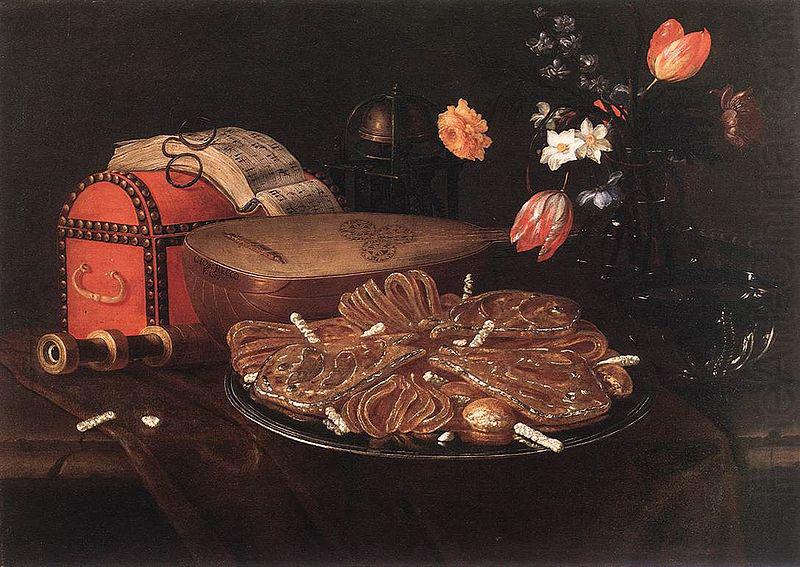 Still-life with the Five Senses, Giuseppe Recco